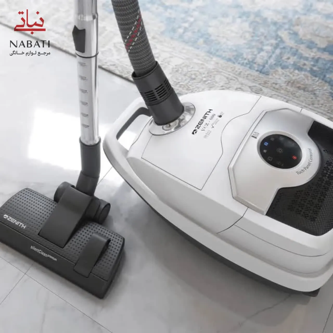 جاروبرقی 2600 وات زنیت مدل VCZ600 TOUCH - Image 3