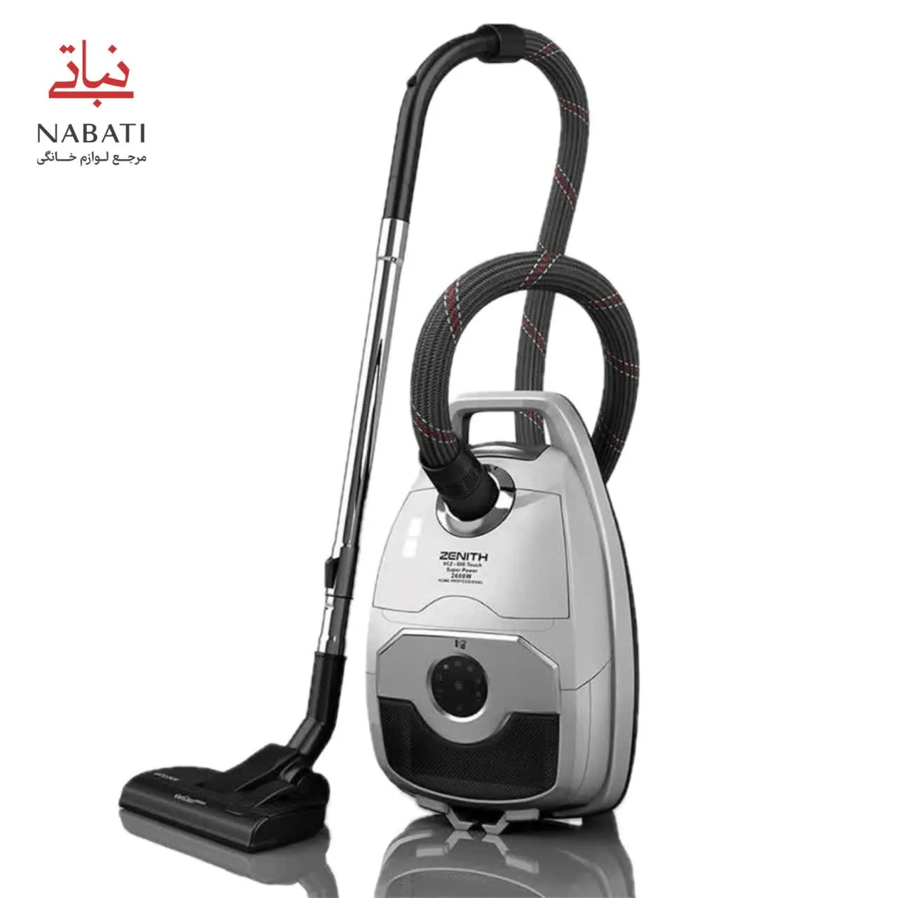 جاروبرقی 2600 وات زنیت مدل VCZ600 TOUCH - Image 4