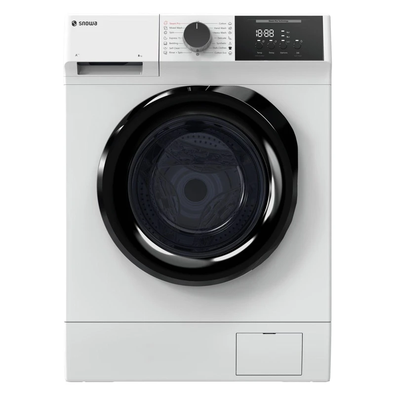 ماشین لباسشویی 8 کیلوگرم اتوماتیک اسنوا مدل SWM-C81W