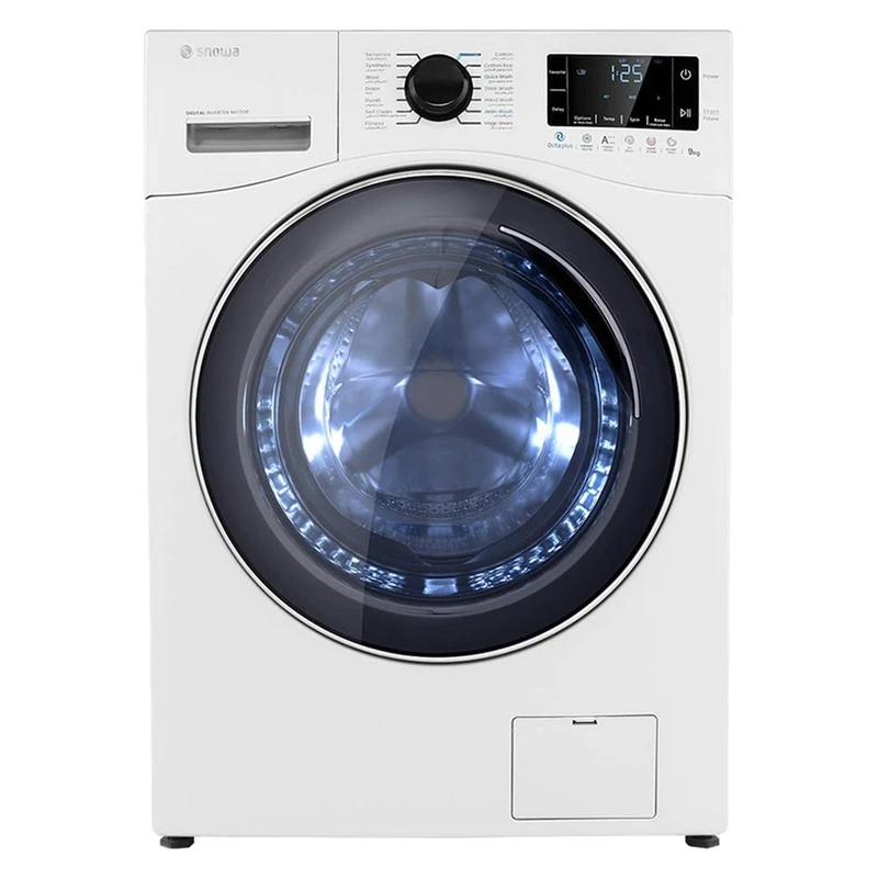 ماشین لباسشویی 9 کیلوگرم اتوماتیک اسنوا مدل SWM-E92W