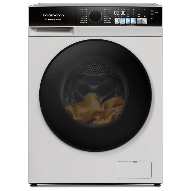 ماشین لباسشویی 9 کیلوگرم اتوماتیک پاکشوما مدل Q9 W