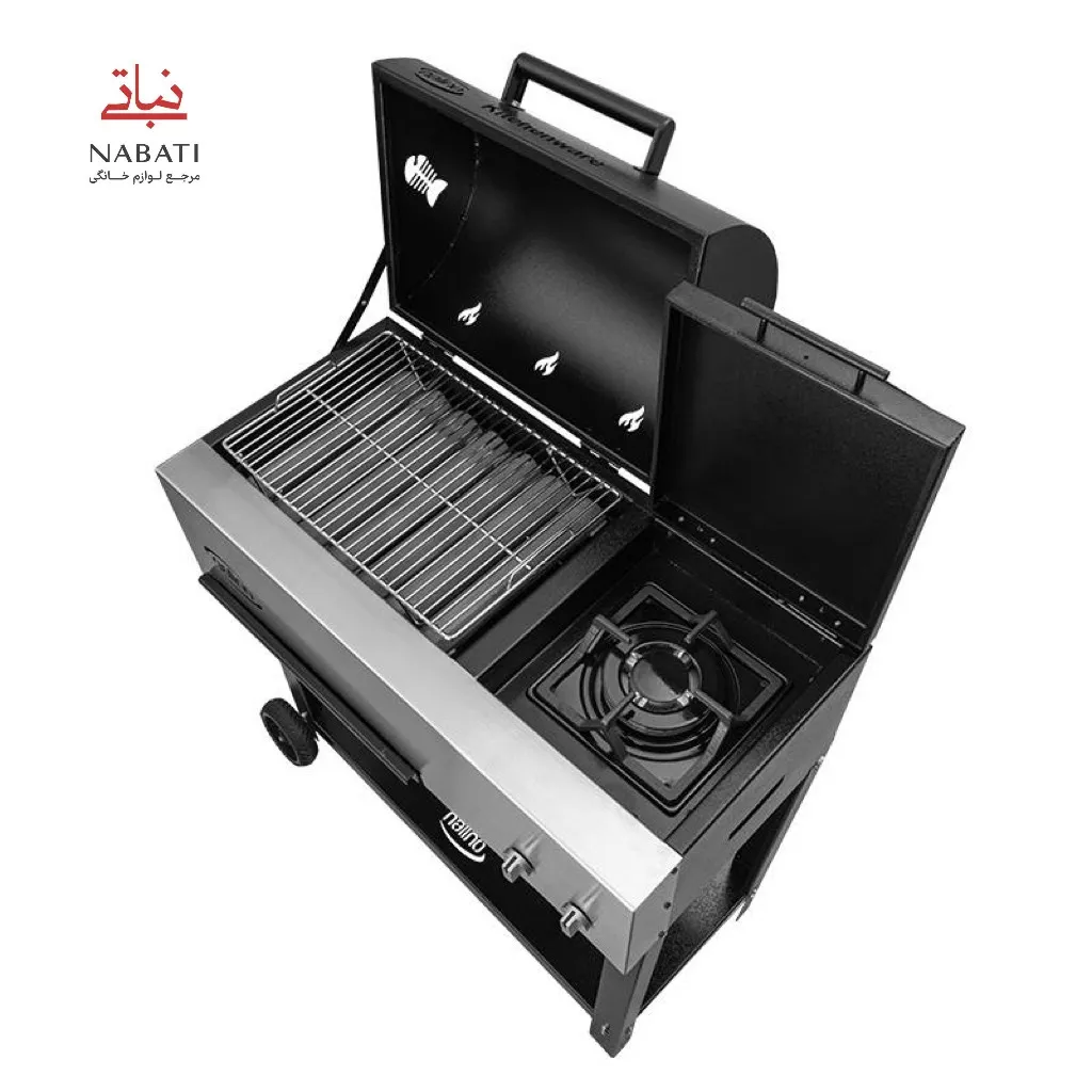 باربیکیو Dona Plus گازی زغالی 80 سانتی متری - Image 4