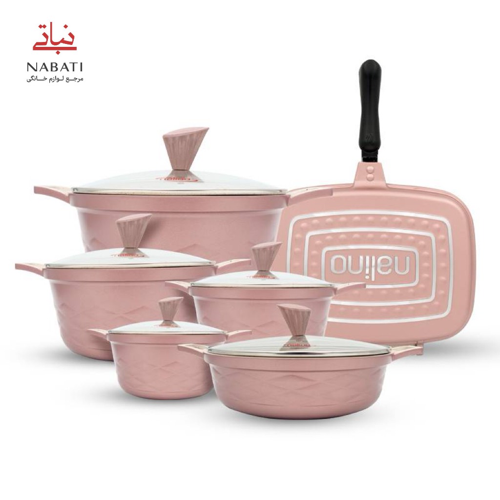 سرویس قابلمه 13 پارچه گرانیت مدل Elita
