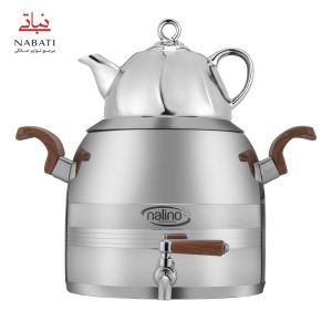 کتری و قوری استیل مدل Atrina