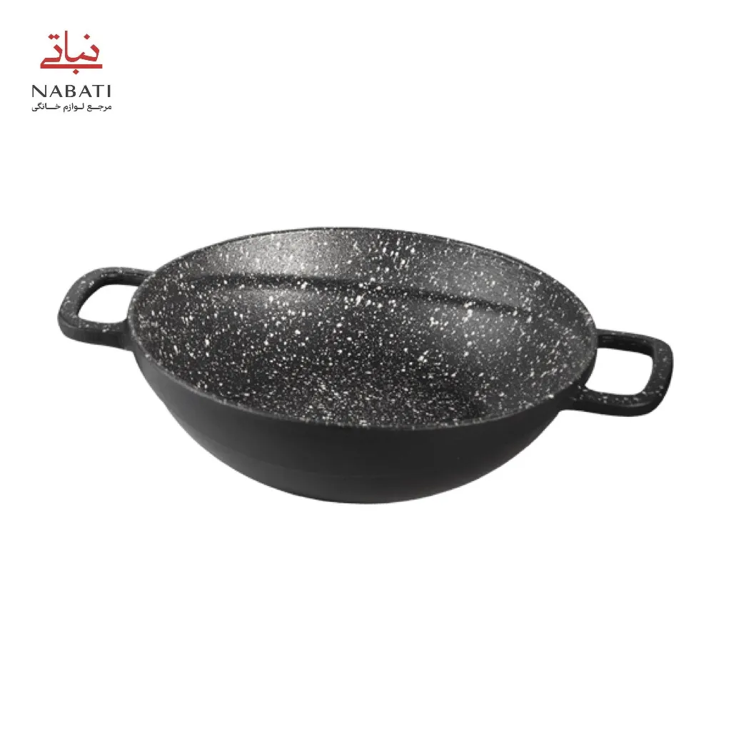 تابه ووک چدن سایز 28 بدون درب
