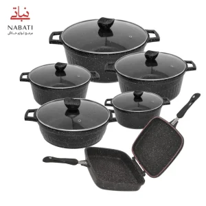 سرویس 12 پارچه گرانیتی Elita Plus