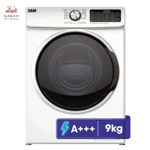 ماشین لباسشویی 9 کیلوگرم اتوماتیک سام مدل DD-P1480/W