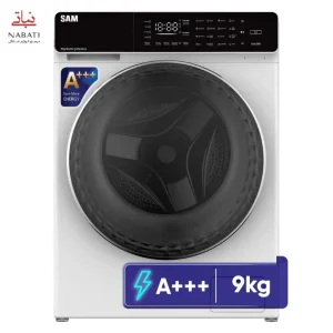 ماشین لباسشویی 9 کیلوگرم اتوماتیک سام مدل DD-P1485/W
